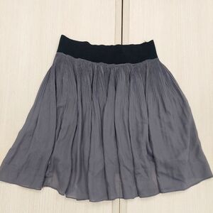 Free People Mini Skirt Sz S Flow Design Silver